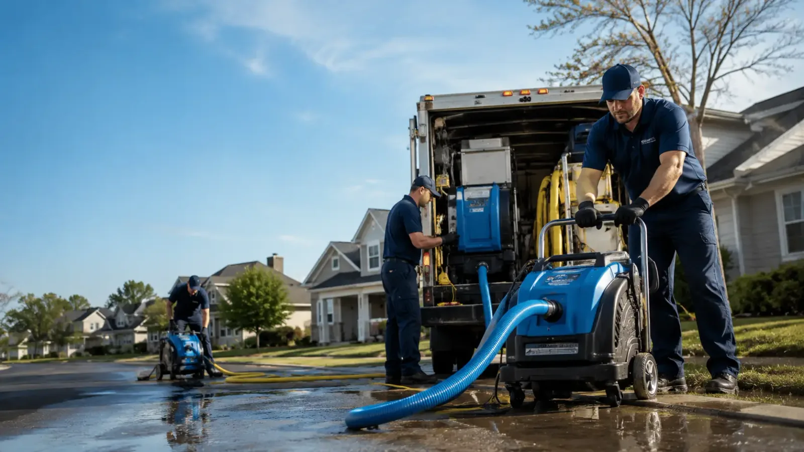 Flood Damage Cleanup in Colcord, WV